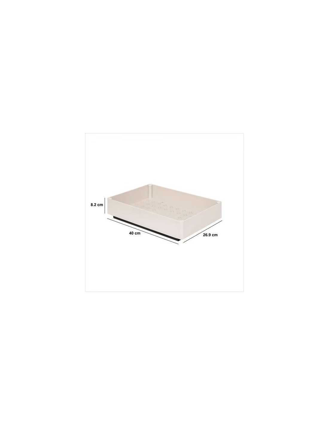 Organizer da Scrivania 40 cm Beige | Shopincasa