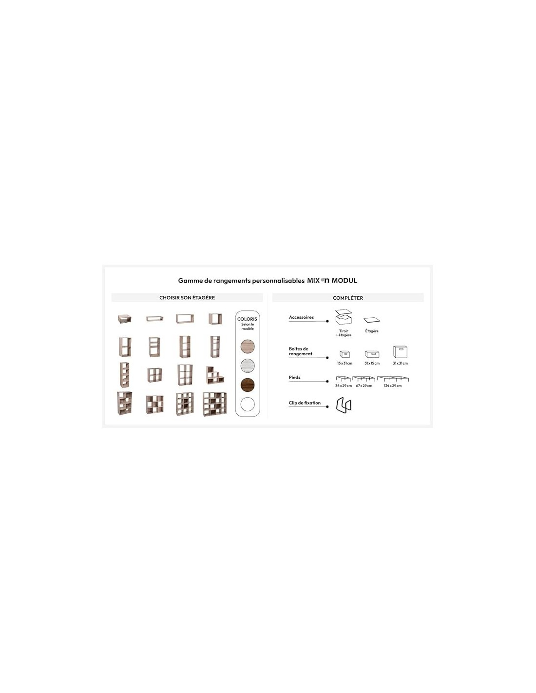 Scatola Portaoggetti in Lino 31x31x15 cm Beige | Shopincasa