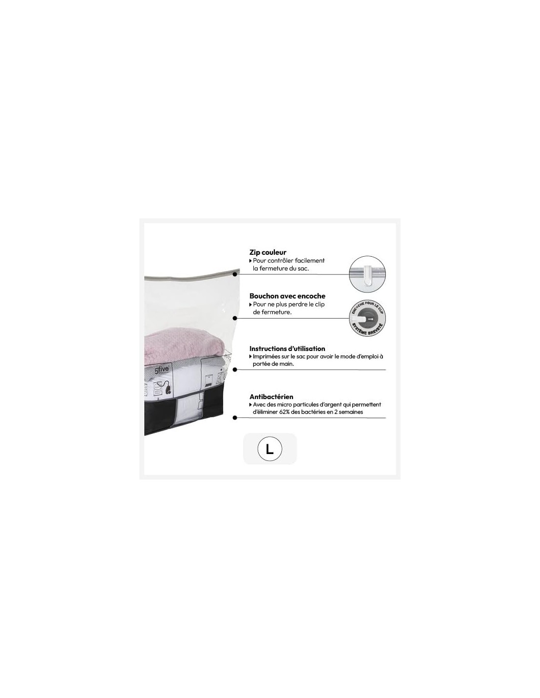 Sacco a Vuoto "Air-Store" 60x40x25 cm | Shopincasa