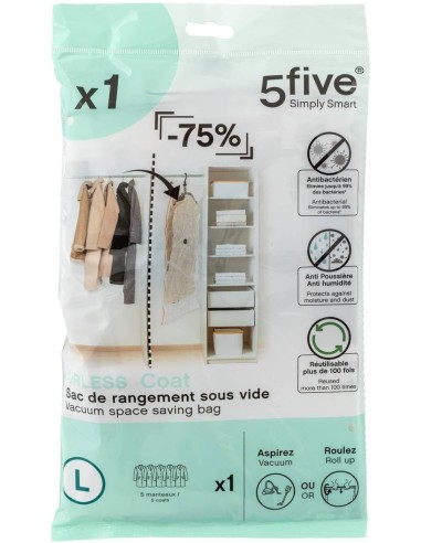 Sacco Compressore 5five Air-Coat 160x70 cm | Shopincasa.it