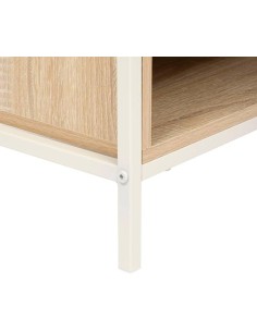 Comodino 5five Curva Chevet 2 Livelli in Legno Chiaro | Shopincasa.it