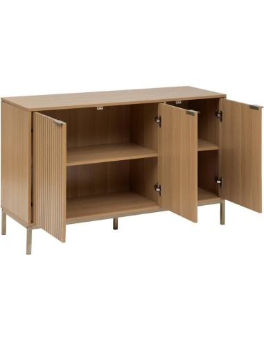 Credenza 5five Tasso 3 Ante Effetto Legno Naturale 120 cm | Shopincasa.it