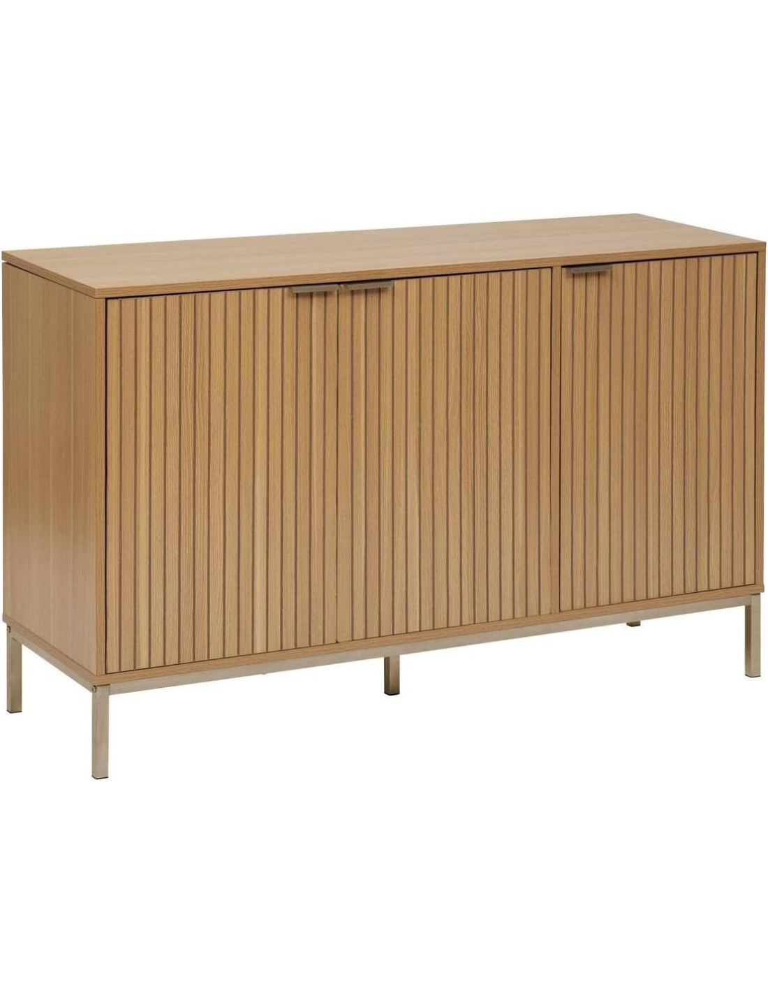 Credenza 5five Tasso 3 Ante Effetto Legno Naturale 120 cm | Shopincasa.it