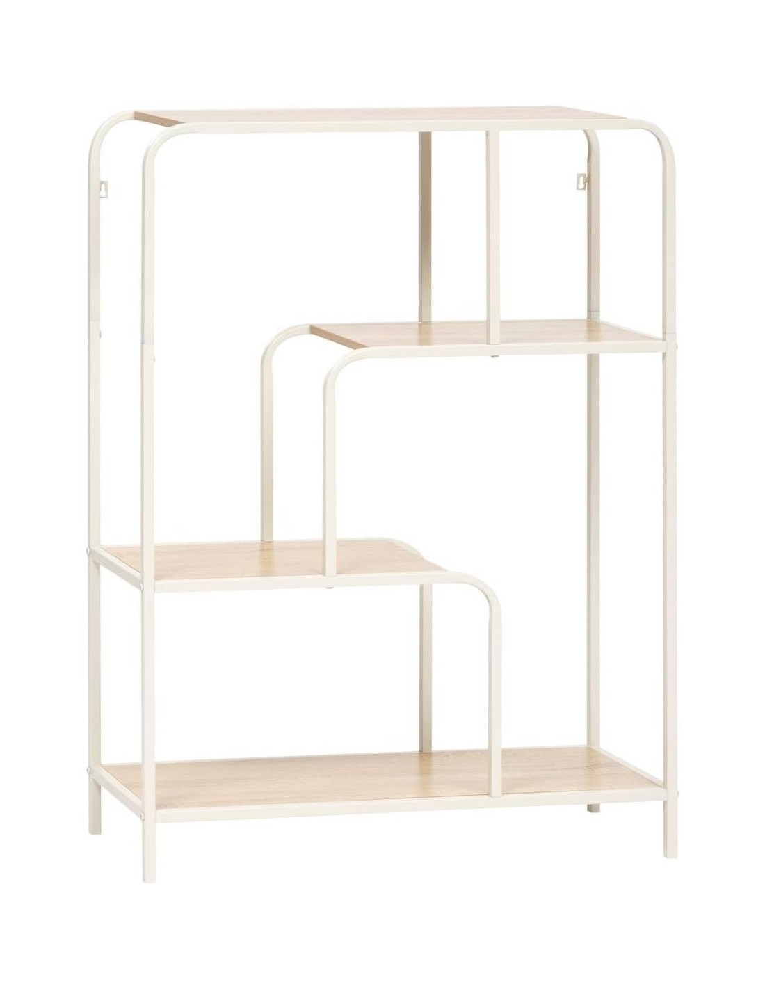 Consolle Curvilinea 5five 4 Ripiani Legno Chiaro | Shopincasa.it