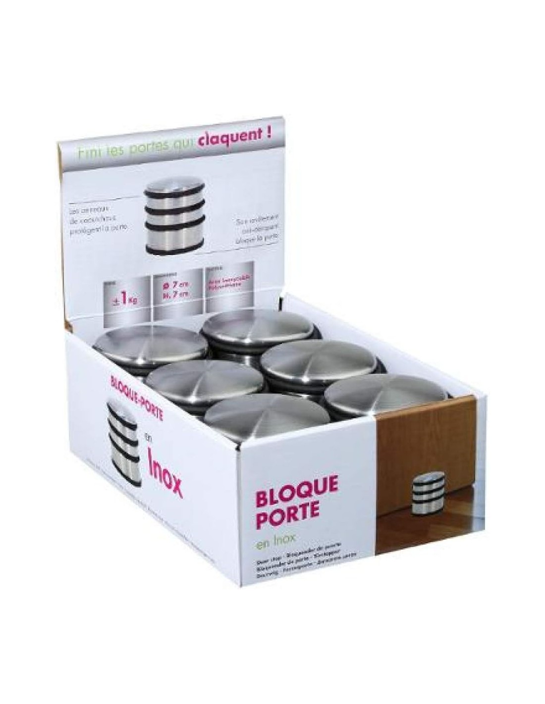 Ferma Porta in Acciaio Inox | Shopincasa.it