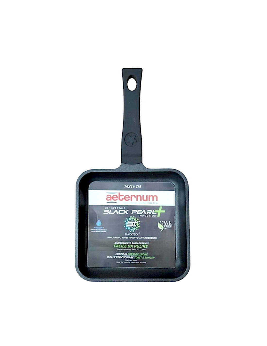 BLACK PLUS MINI PRESS GRILL 14X14CM