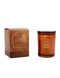 CANDELA PROFUMATA 29655 MANGOWOOD SAFFRON 400GR VETRO