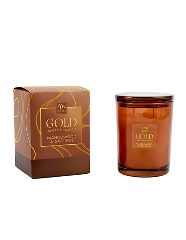 CANDELA PROFUMATA 29655 MANGOWOOD SAFFRON 400GR VETRO
