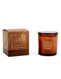 CANDELA PROFUMATA 29679 MANGOWOOD SAFFRON 330GR VETRO