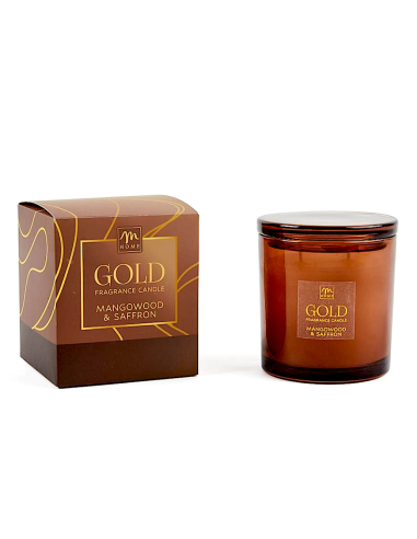 CANDELA PROFUMATA 29679 MANGOWOOD SAFFRON 330GR VETRO