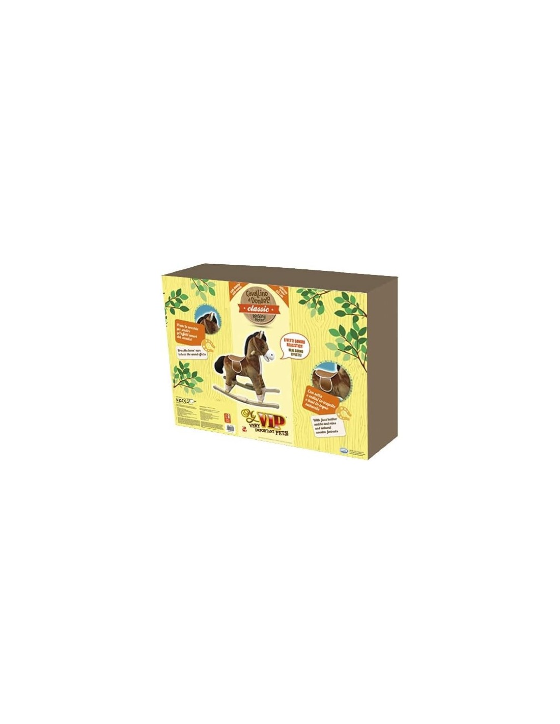 Cavallo a dondolo con suoni assortito per bambini | Shop in Casa