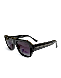 OCCHIALE DA SOLE ATENE MONT.TRASPARENTE NERO- BLACK GRADIENT