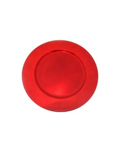 SOTTOPIATTO FOGLIA ROSSO CLASSIC 33CM