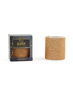 CANDELA STRASS MELOGRANO 380GR VETRO