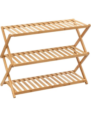 SCARPIERA 202310 PIEGHEVOLE BAMBOO 70X28X52CM su Shop in Casa