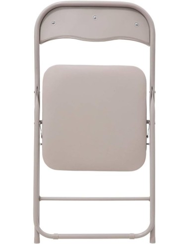 Sedia pieghevole 5five in PVC beige - shopincasa.it