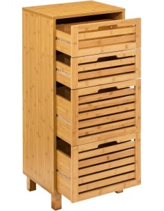 Armadio in bambù Sicela con 4 cassetti 5five - shopincasa.it 2