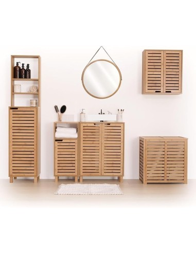Armadio in bambù Sicela con 4 cassetti 5five - shopincasa.it