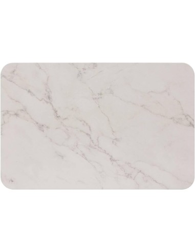 Tappeto in diatomite Lea 39x60 cm bianco - shopincasa.it