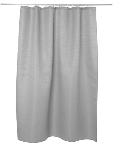 Tenda doccia 5five Modern Color grigia 180x200 cm - shopincasa.it