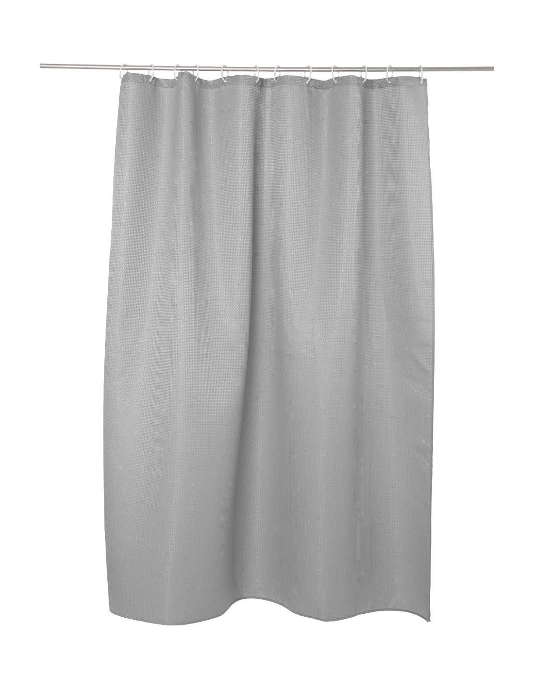 Tenda doccia 5five Modern Color grigia 180x200 cm - shopincasa.it