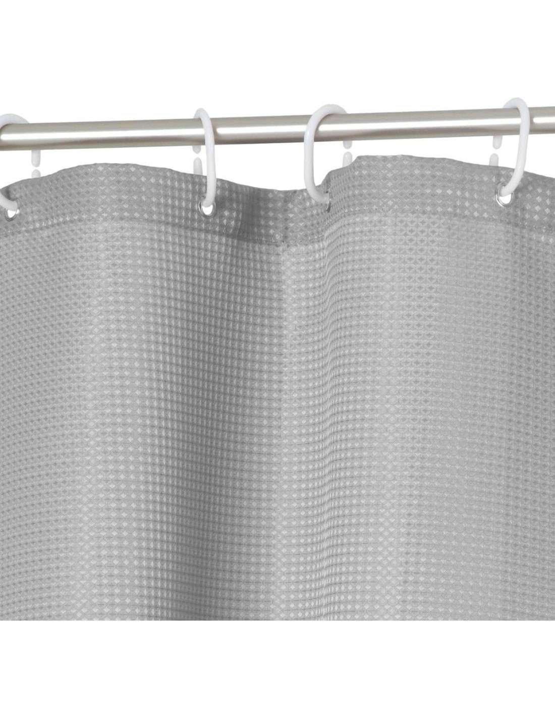 Tenda doccia 5five Modern Color grigia 180x200 cm - shopincasa.it
