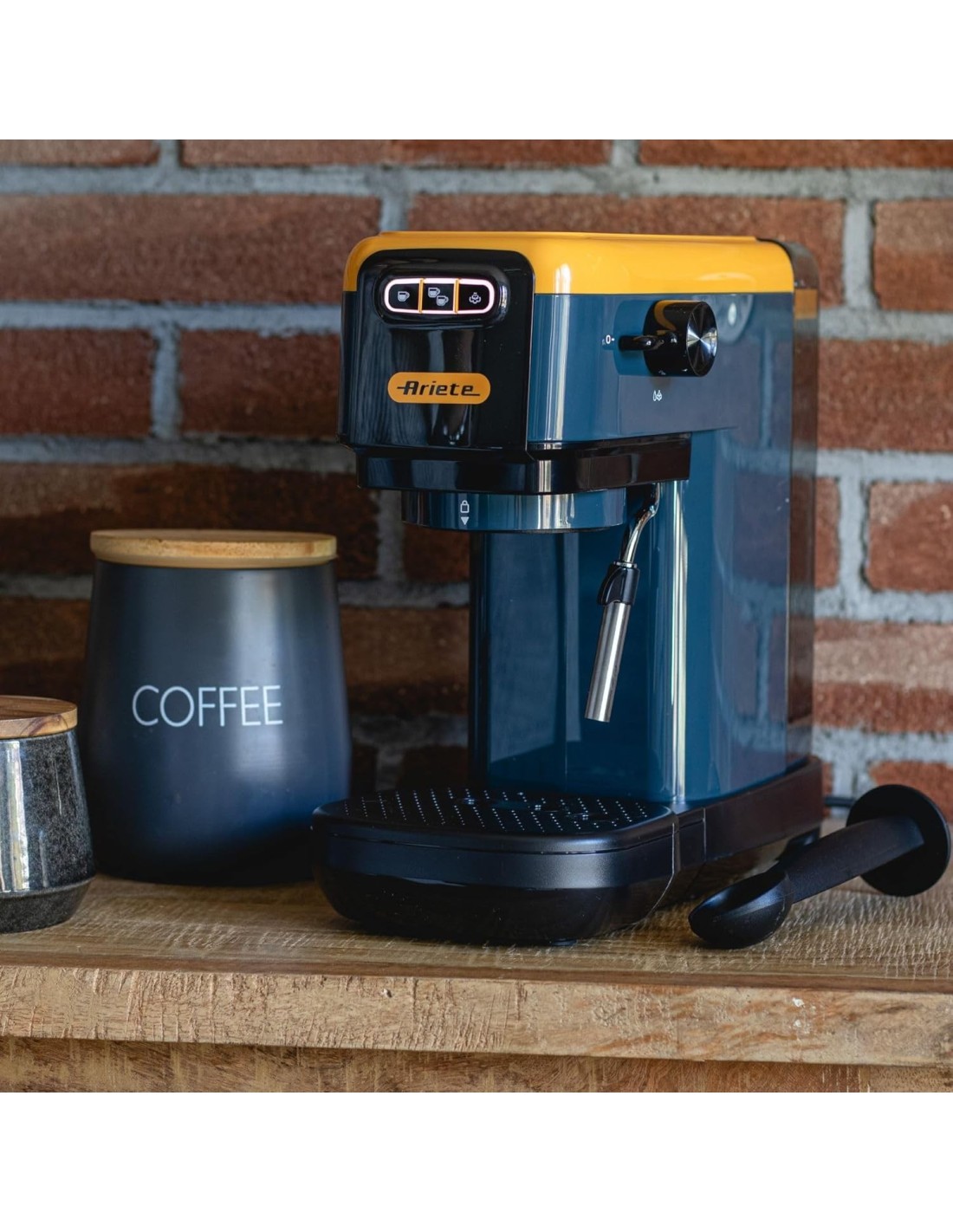 Ariete Mango Yellow Macchina Caffè Espresso 15 Bar | Shop in Casa
