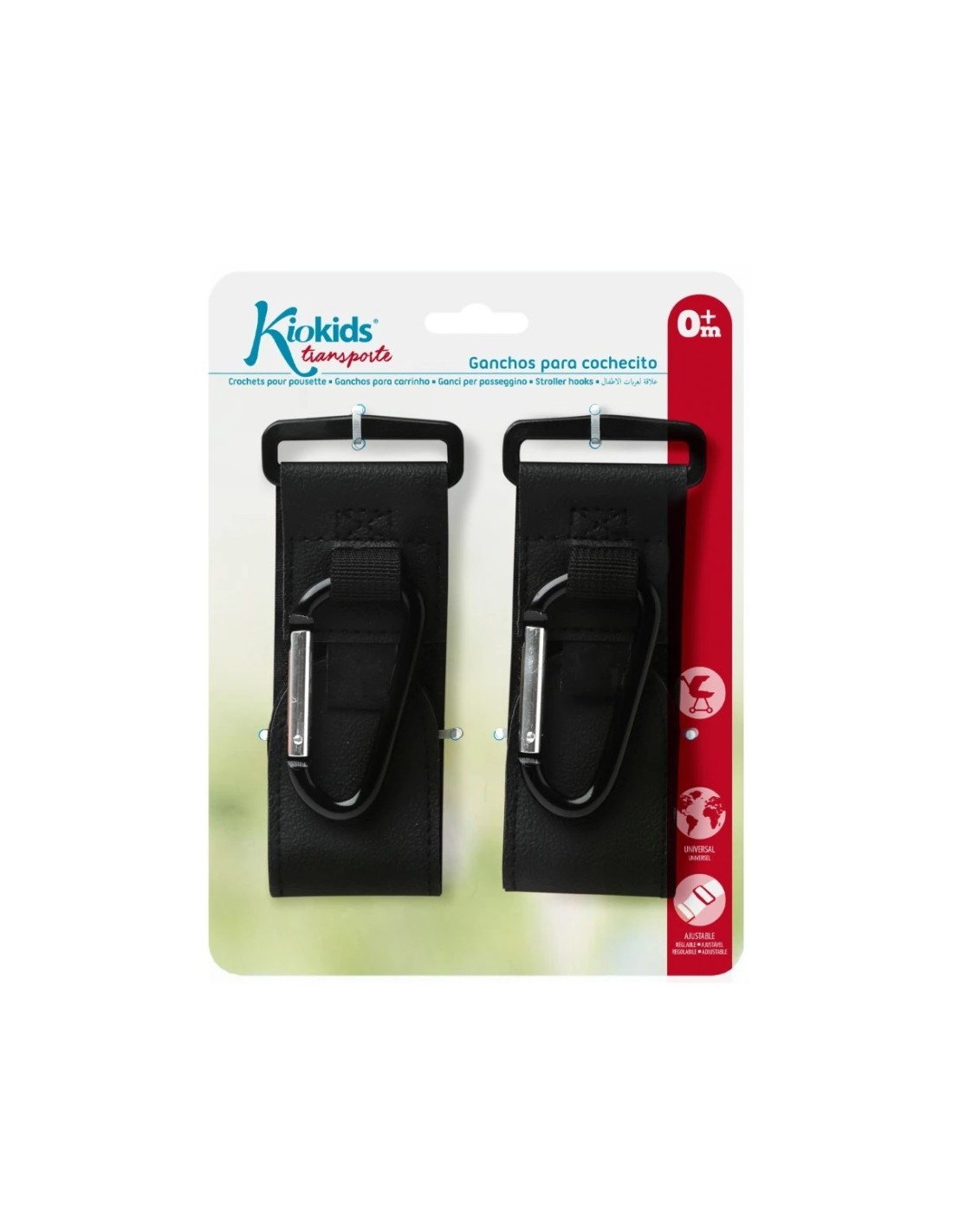 Gancio con Velcro per Passeggino Kiokids - Pratico e Versatile