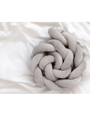 Treccia Protettiva per Lettino e Culla Grigio 1,50m - Kiokids | Shopincasa.it