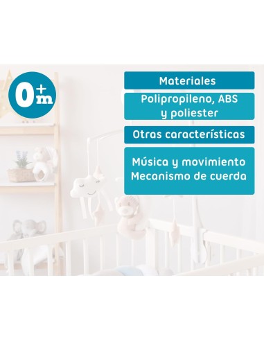Giostrina Musicale Culla Orsetto Beige Kiokids | Shopincasa.it