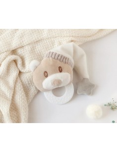 Massaggiagengive Orsacchiotto con Cappello in Silicone per Bambini | shopincasa.it