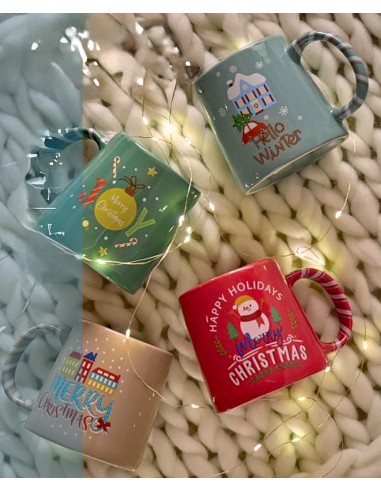 NATALE HELLO WINTER MUG 400CC ASSORTITO