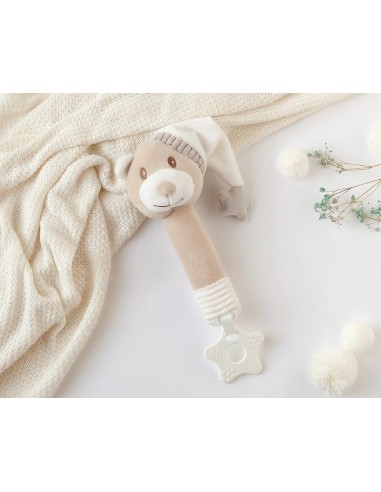 Kiokids Sonaglino Cricri Orsetto con Cappello - Giocattolo per Neonati