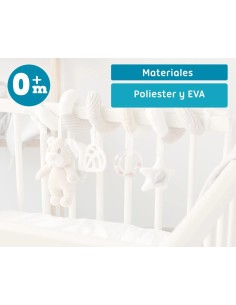 Peluche Spirale Orsetto Beige Kiokids - Shopincasa.it 2