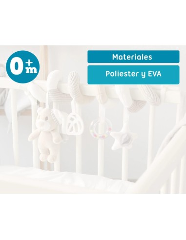 Peluche Spirale Orsetto Beige Kiokids - Shopincasa.it