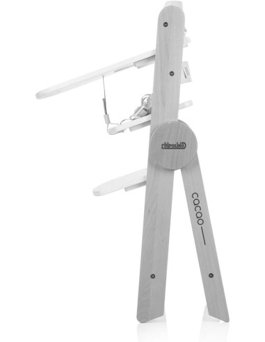 Chipolino Seggiolone in legno Cacao grigio – Sicuro e regolabile | Shopincasa