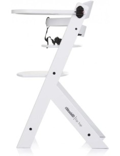 Chipolino Seggiolone Tip Top in legno Whitely – Regolabile e sicuro | Shopincasa
