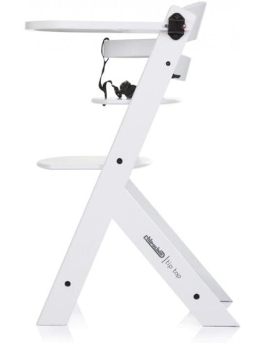 Chipolino Seggiolone Tip Top in legno Whitely – Regolabile e sicuro | Shopincasa
