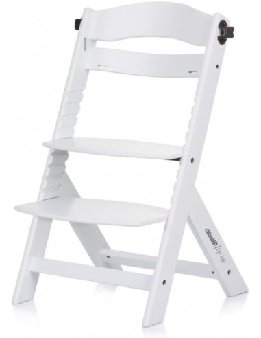 Chipolino Seggiolone Tip Top in legno Whitely – Regolabile e sicuro | Shopincasa