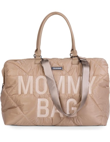 CHILDHOME Mommy Bag Beige trapuntata – Borsa cambio e da viaggio XL | Shopincasa