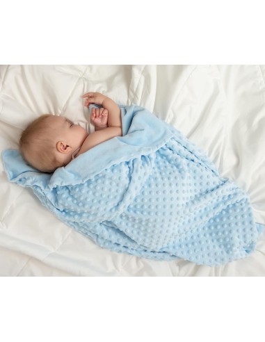 Copertina Bebé Azzurra in Ciniglia Kiokids - Comfort e Stile