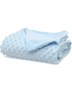 Copertina Bebé Azzurra in Ciniglia Kiokids - Comfort e Stile