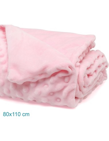 Copertina Morbida Kiokids Rosa per Neonati - Shop in Casa