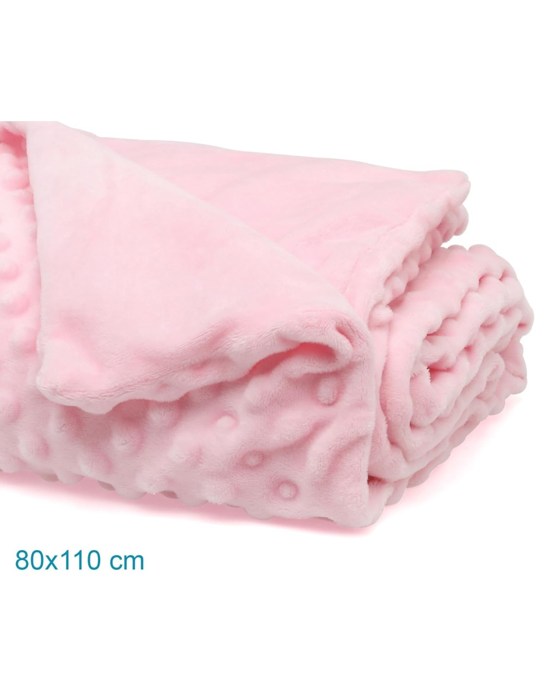 Copertina Morbida Kiokids Rosa per Neonati - Shop in Casa