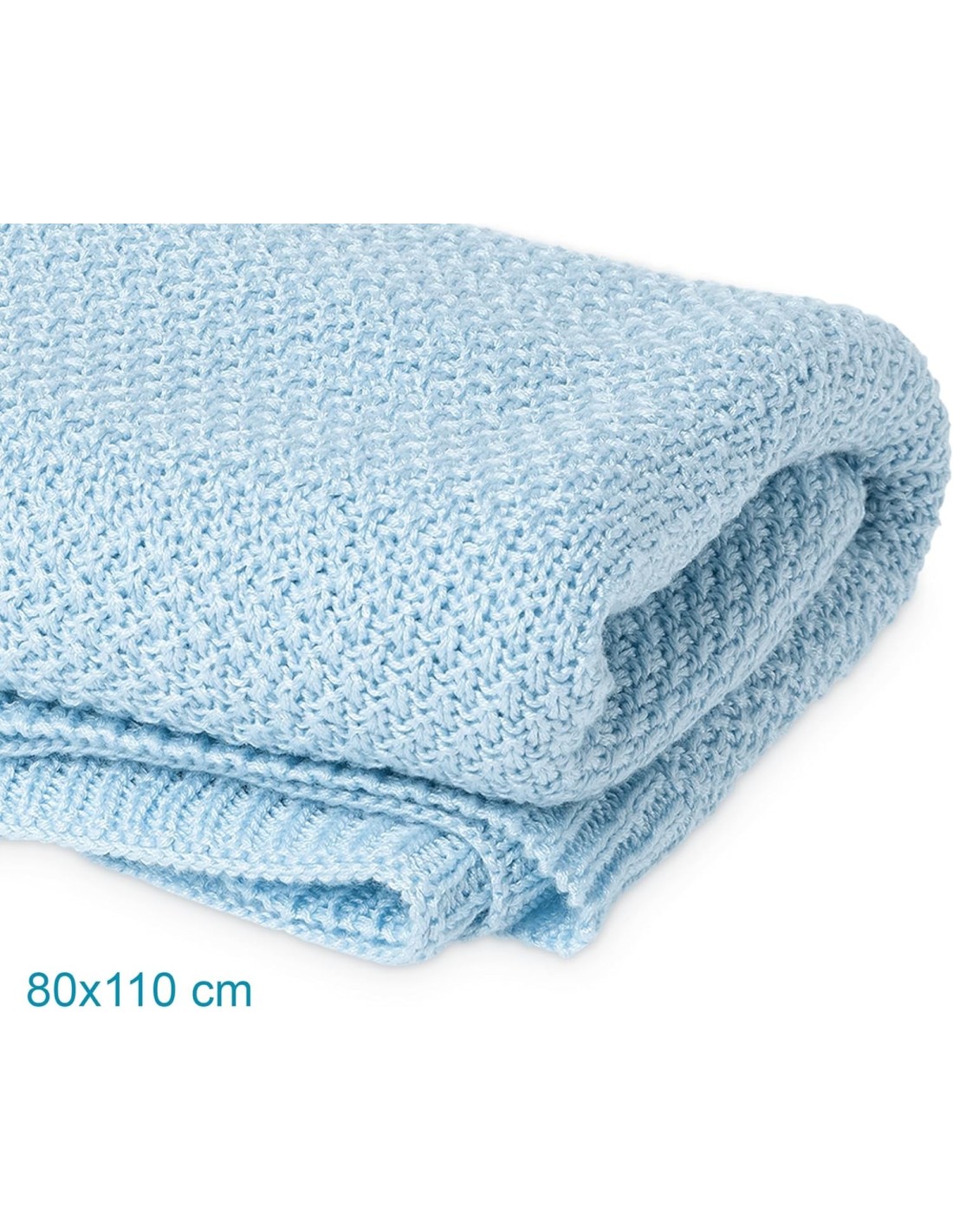 Kiokids Copertina Bambù Azzurro 80x110 cm | Shopincasa.it