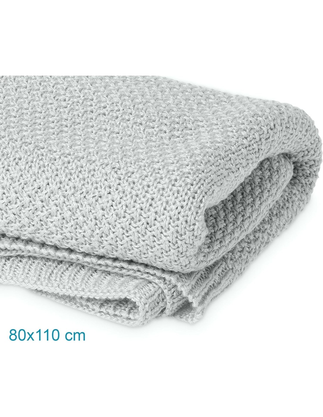 Kiokids Copertina Bambù Grigio 80x110 cm | Shopincasa.it