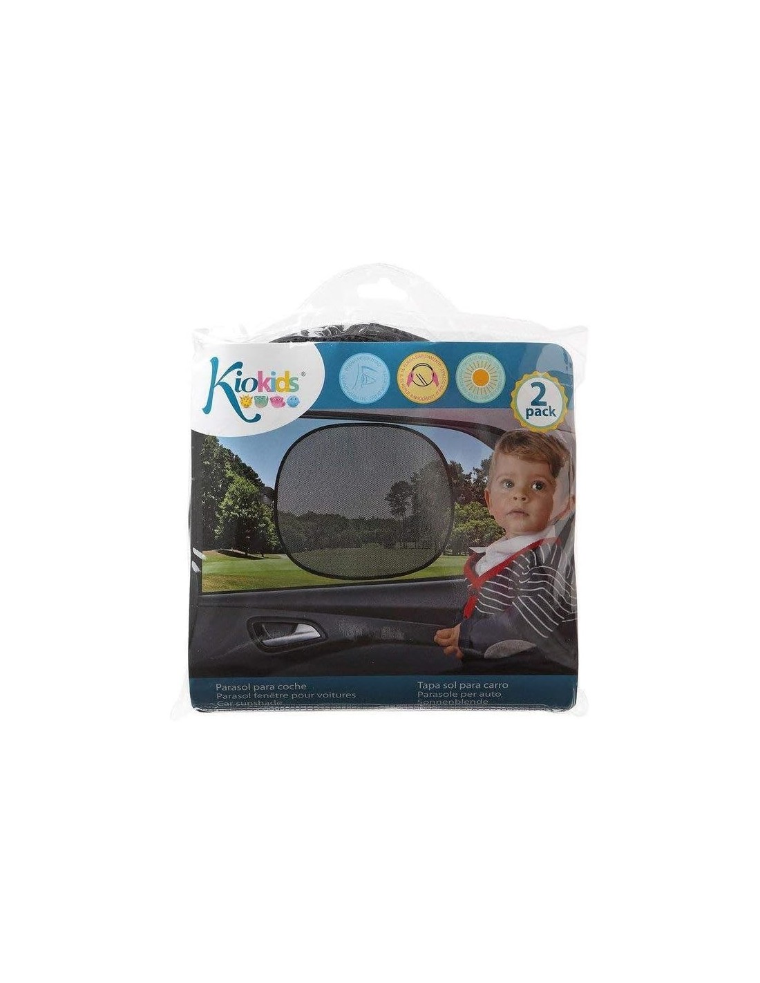 Parasole Nero per Auto - Protezione Sole Bebè | Shopincasa.it
