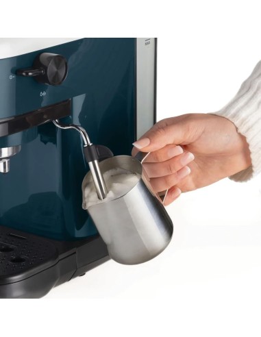 Ariete Light Aquamarine Macchina Caffè Espresso 15 Bar | Shop in Casa