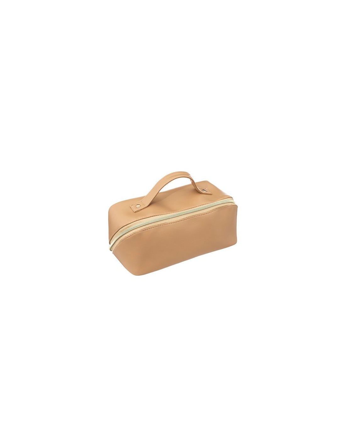 Trousse da toilette effetto pelle beige – Elegante e compatta | Shopincasa