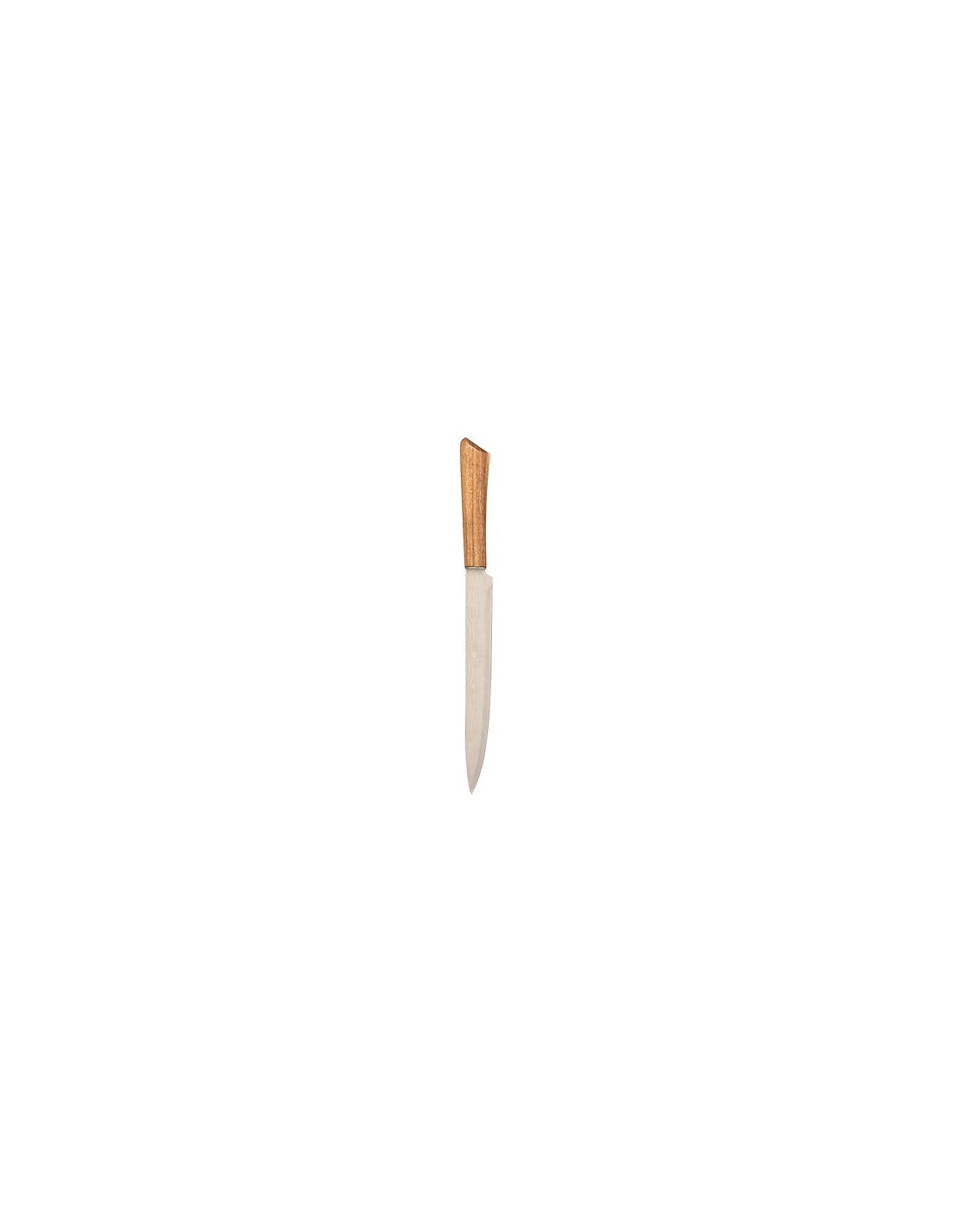 Ceppo con 5 coltelli in acciaio inox e manico in acacia | Shopincasa